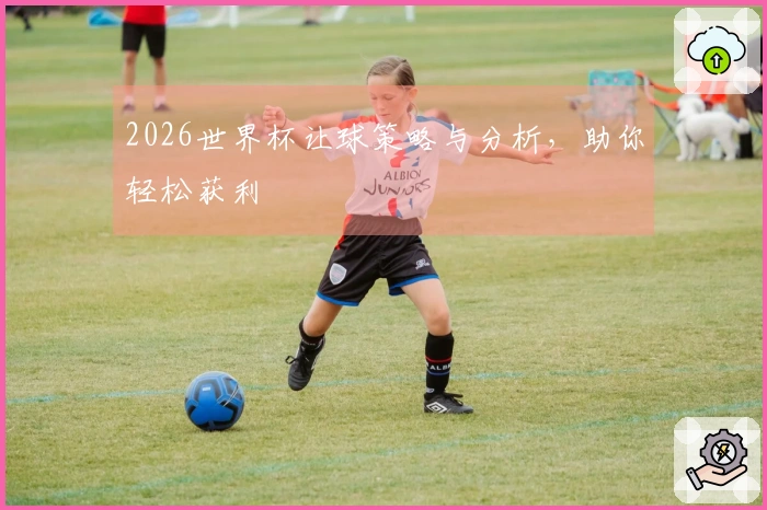2026世界杯让球策略与分析，助你轻松获利